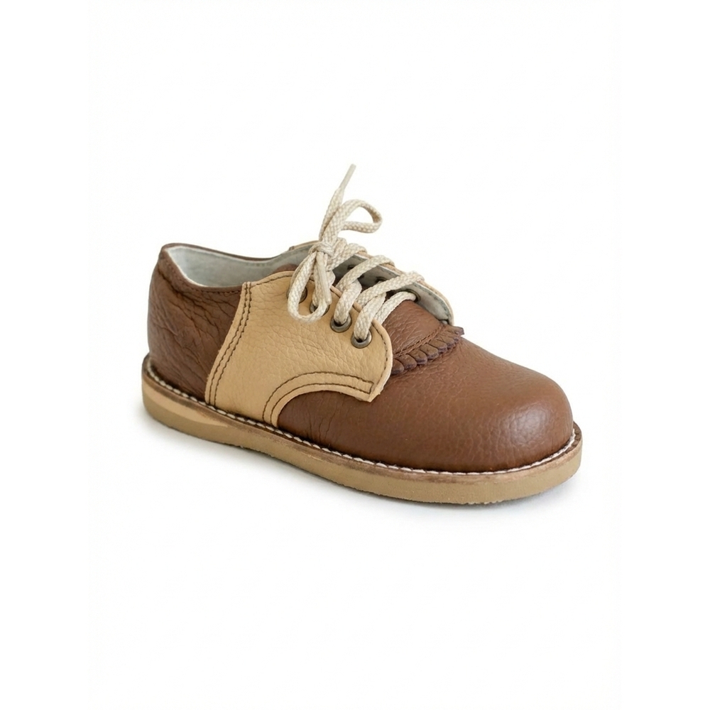 NEW ZIMMERMANN boys artie saddle sgoes in brown